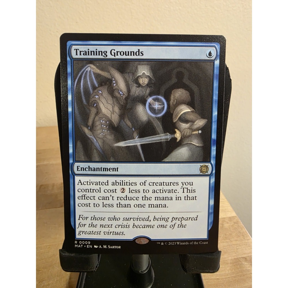 Training Grounds MTG The Aftermath Rare NM x1 - MOM Magic Card